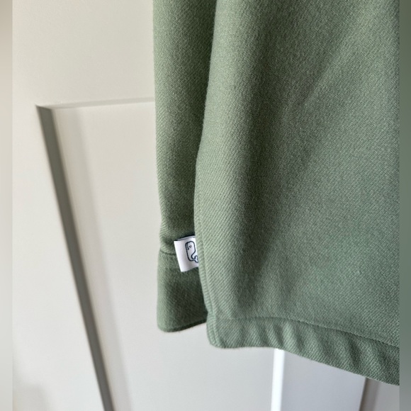 NWT Vineyard Vines Outerwear - Brushed Twill Shirt Jacket in Sage Olive - Picture 3 of 5